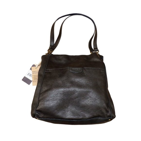 American Leather Company Bags American Leather Co Triple Entry Hobo